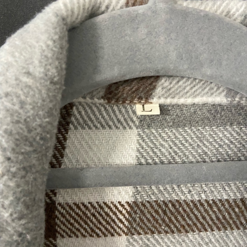 Plaid Button-Up Jacket - Picture 3 of 4